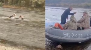 Moldovenii au intervenit pentru a salva un bărbat urmărit de grănicerii ucraineni care voiau să îl înece în Nistru